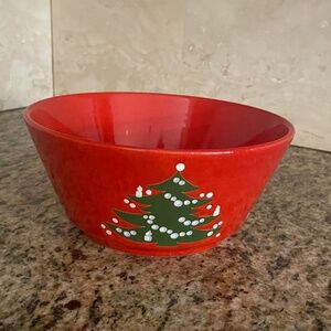 Waechtersbach Christmas Tree Pattern Serving Bowl